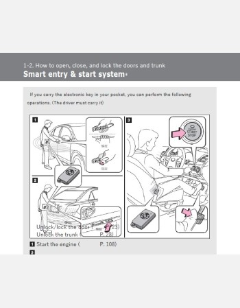 toyota allion 2010-2011 owners manual in english